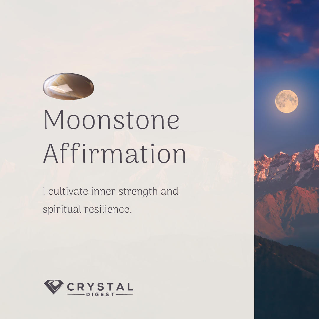 moonstone crystal affirmation