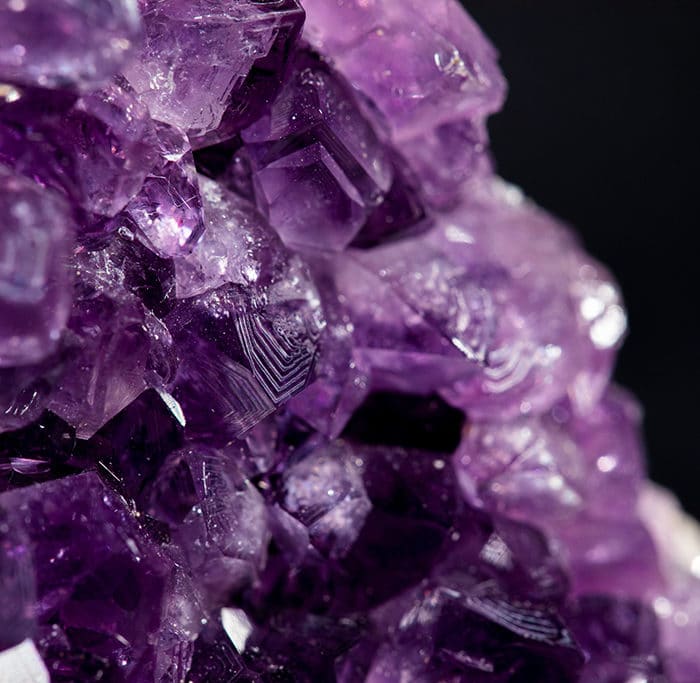 Amethyst, One of the Best Crystals to Combine with Moonstone