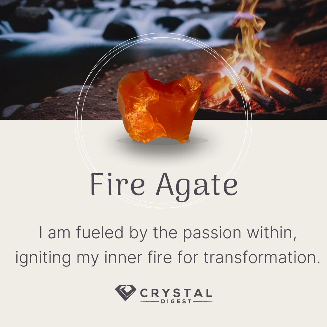 Fire agate affirmation
