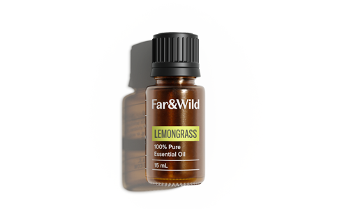 Far and Wild Lemongrass Essential Oil