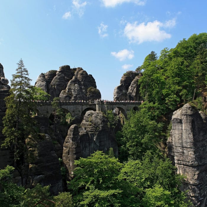 Bastei Rocks, Dresden, Saxony, Germany