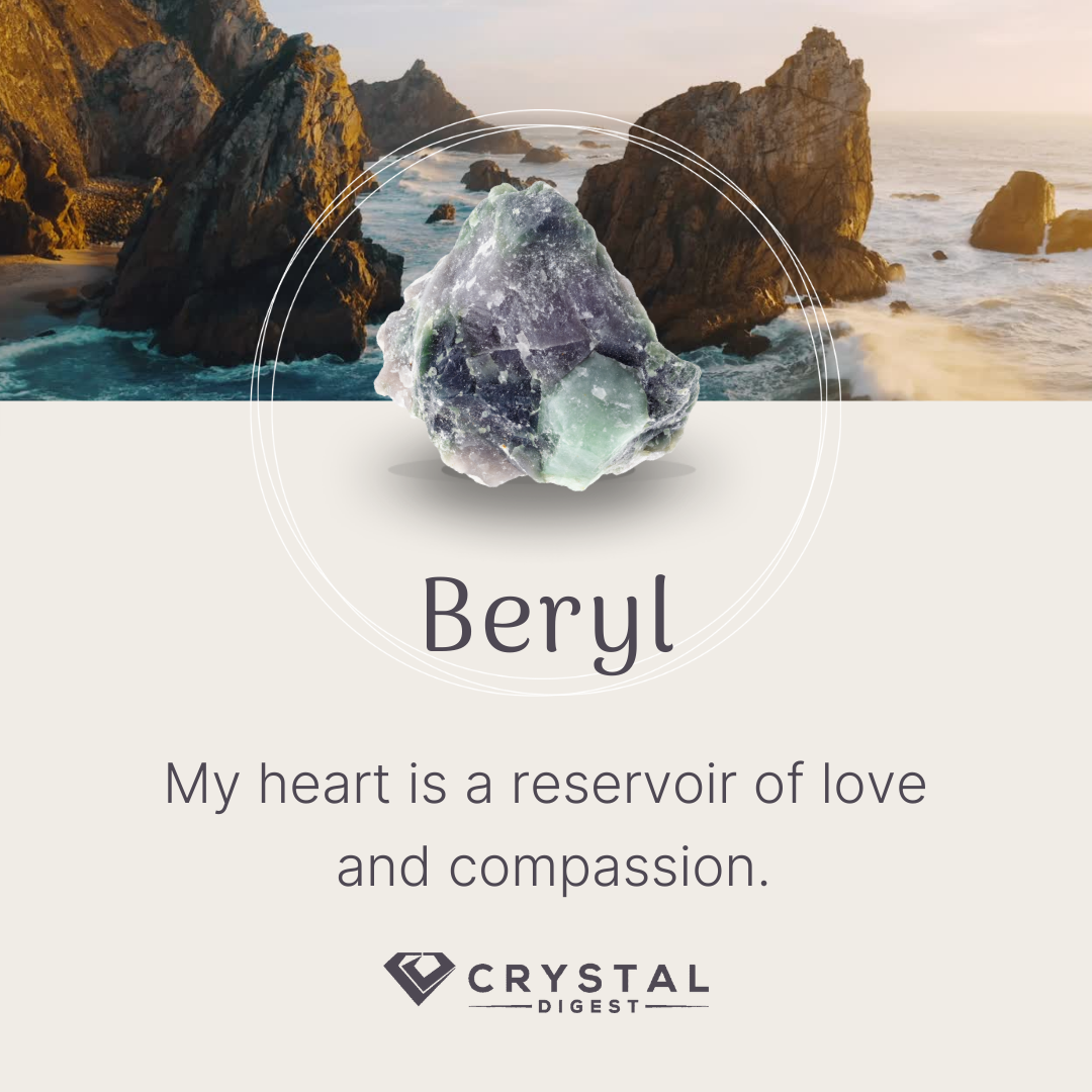 Beryl Crystal Affirmation