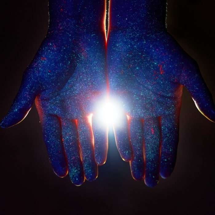 Light Passing Through Hands Under Ultraviolet, Spiritual Development, Astrophyllite Meaning