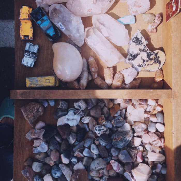 Stones and crystals
