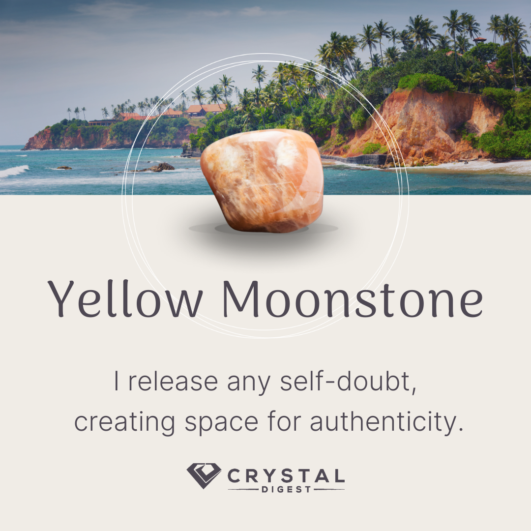 yellow moonstone crystal affirmation