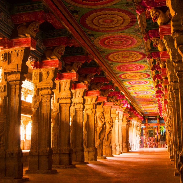 Meenakshi Temple in South India