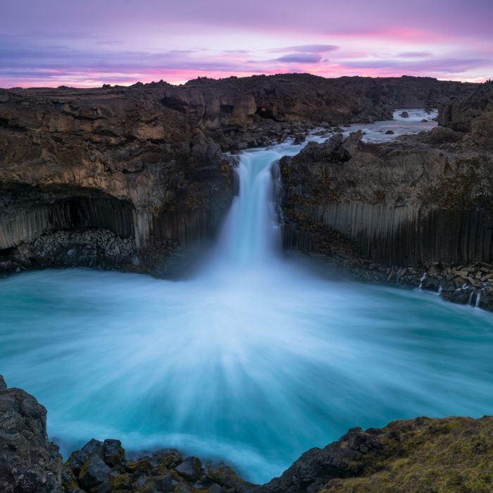 waterfall in Iceland