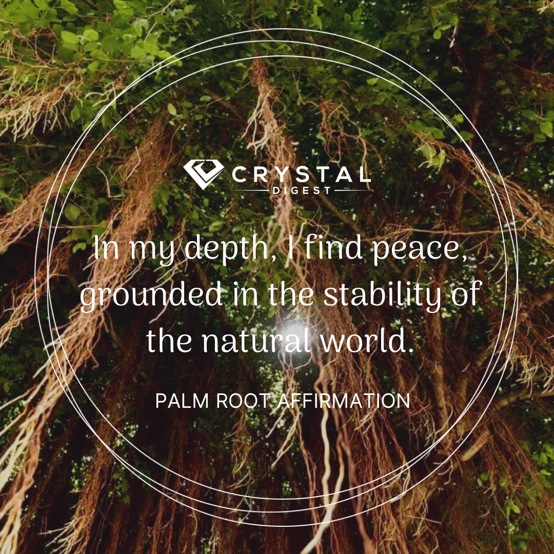 In my depth, I find peace, grounded in the stability of the natural world.