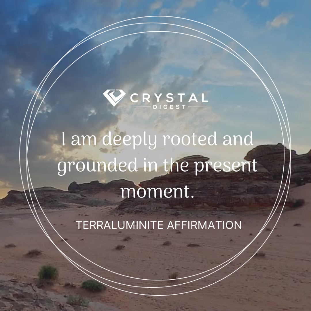 terraluminate crystal affirmation