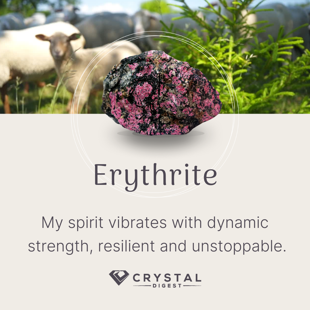 Erythrite Crystal Affirmation
