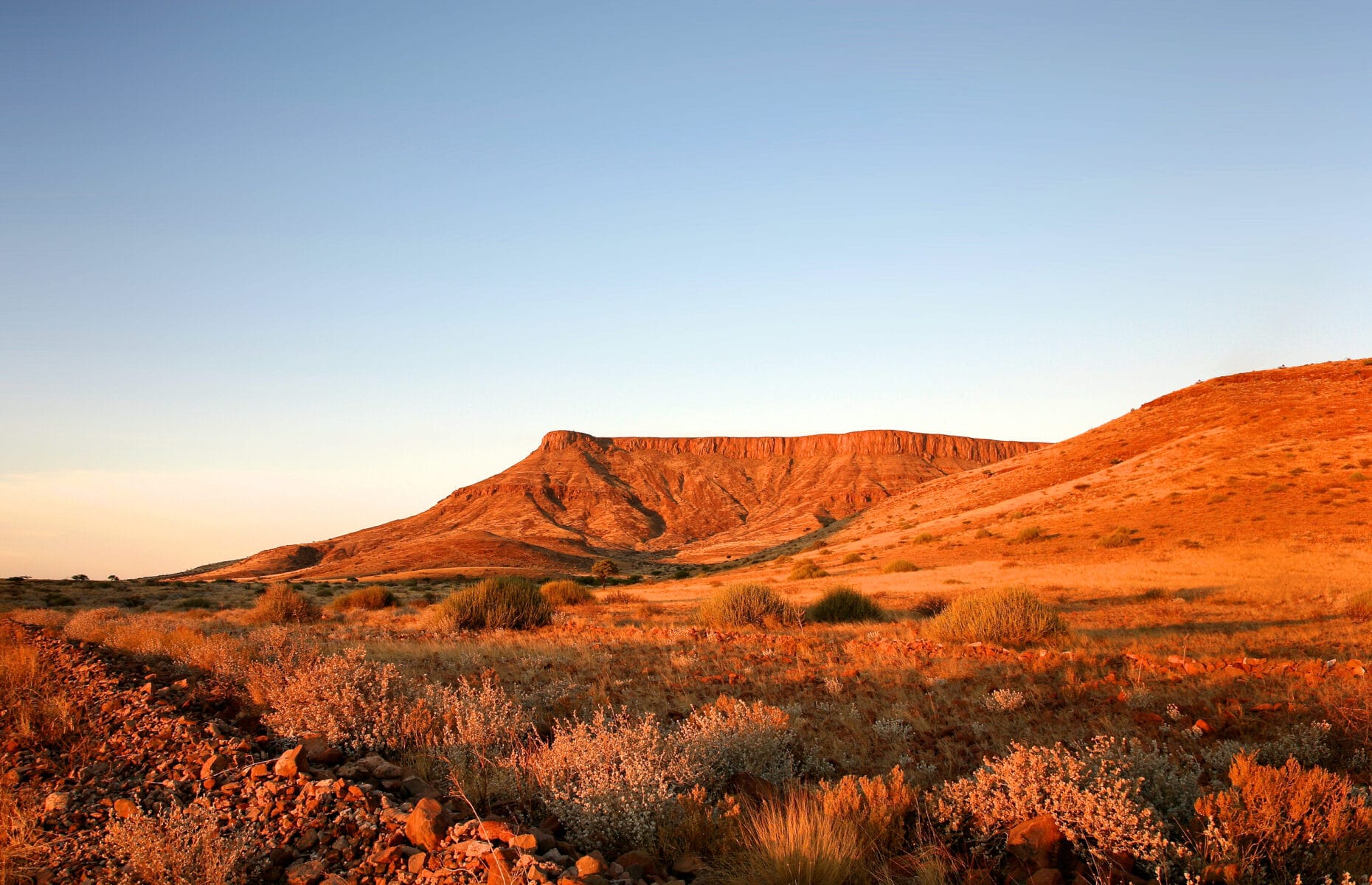 Landscape in Namibia - Brandberg National Park