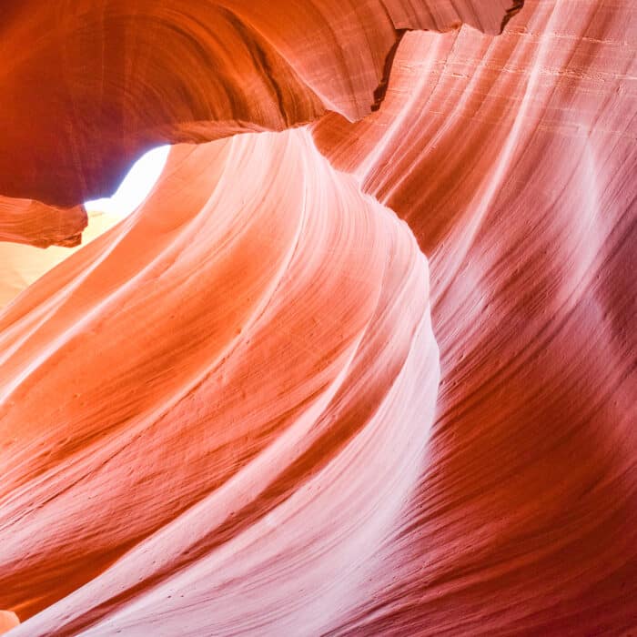 Sandstone wave in Antelope Canyon Arizona, US