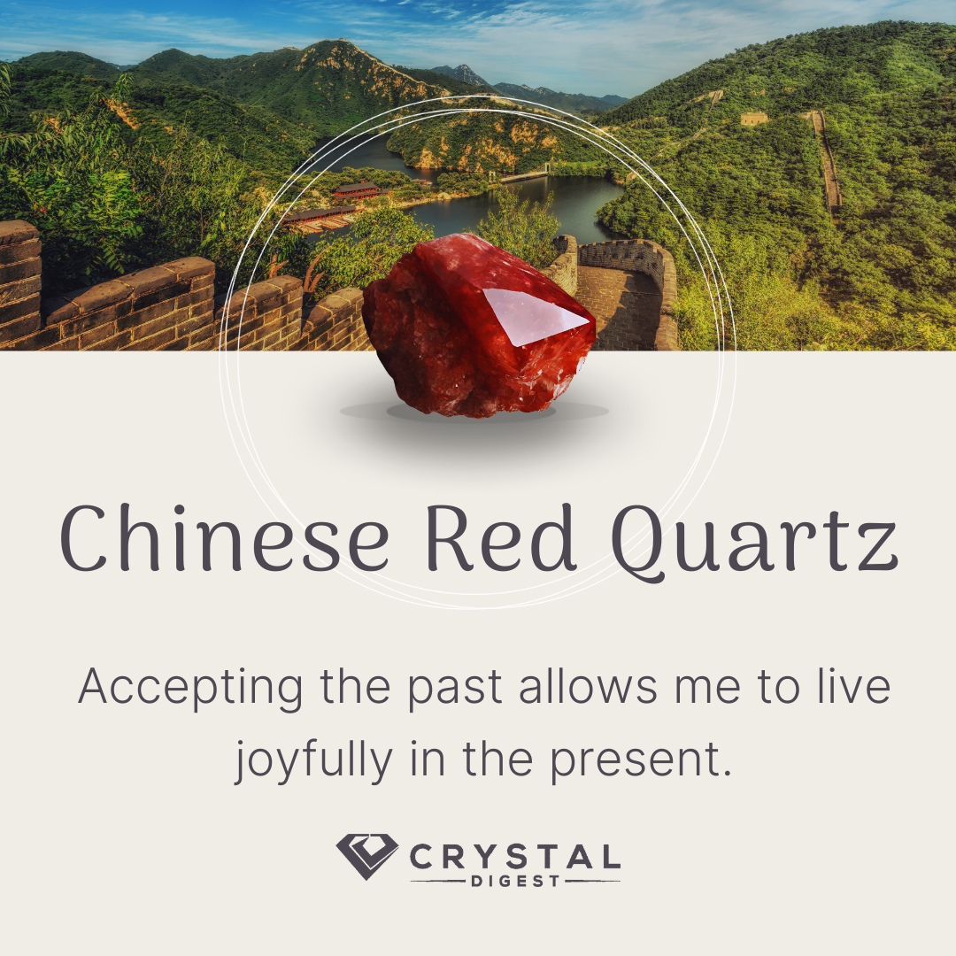 Chinese Red Quartz Affirmation