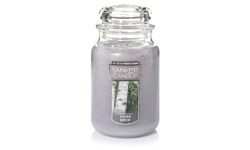 Silver Scented Candle
